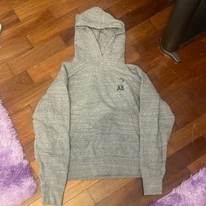 American Eagle Gray Snoopy Hoodie